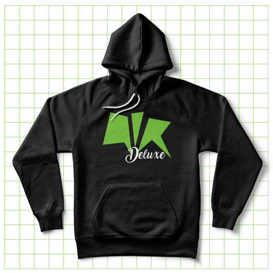 Hoodie- AIR DELUXE GREEN GRAPHIC