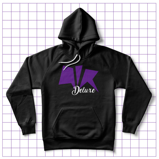 Hoodie- AIR DELUXE PURPLE GRAPHIC