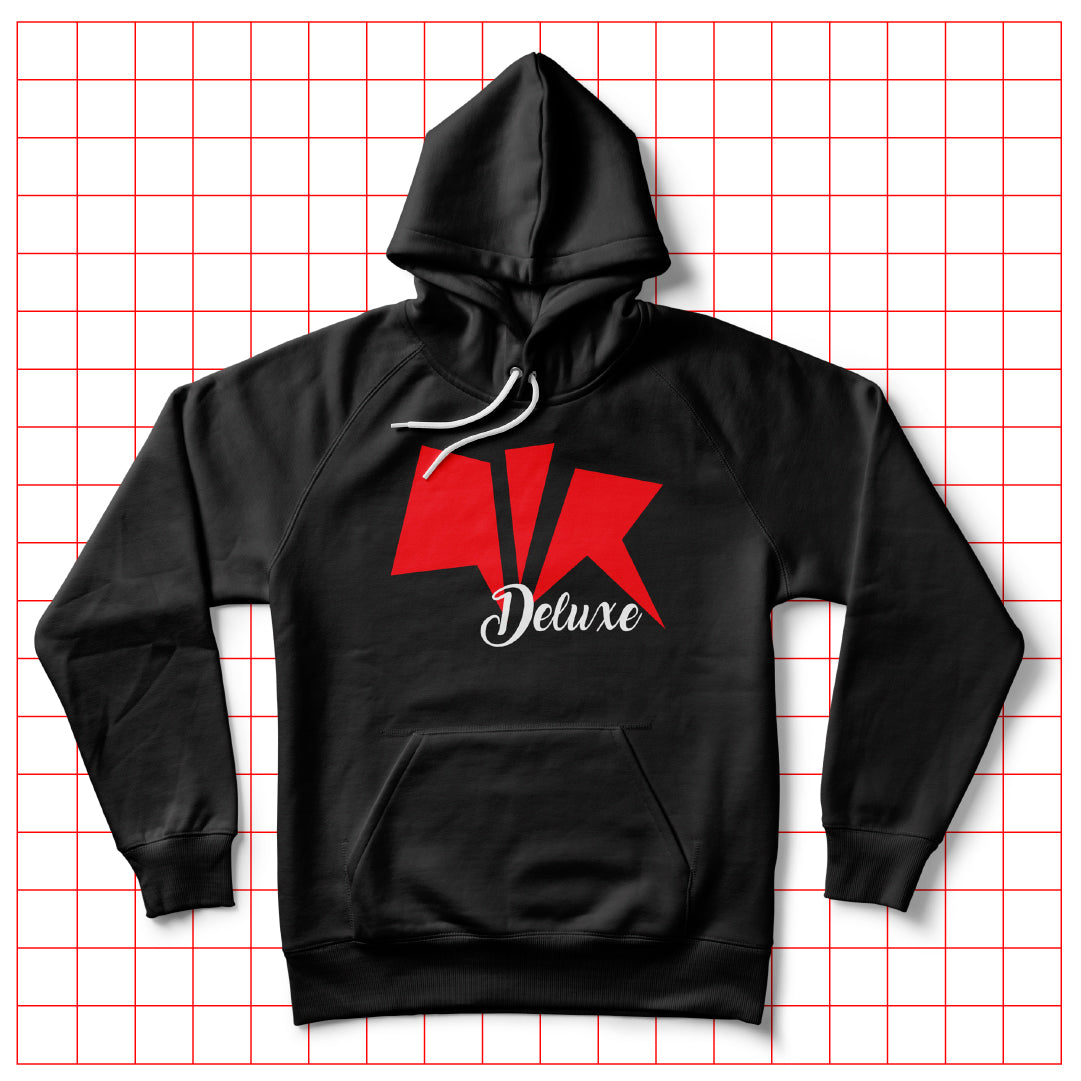 Hoodie- AIR DELUXE RED GRAPHIC