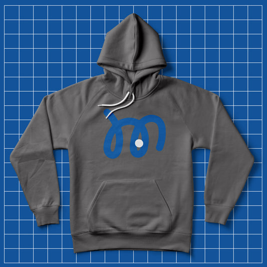 Hoodie- Balón Series: Big BLU Graphic