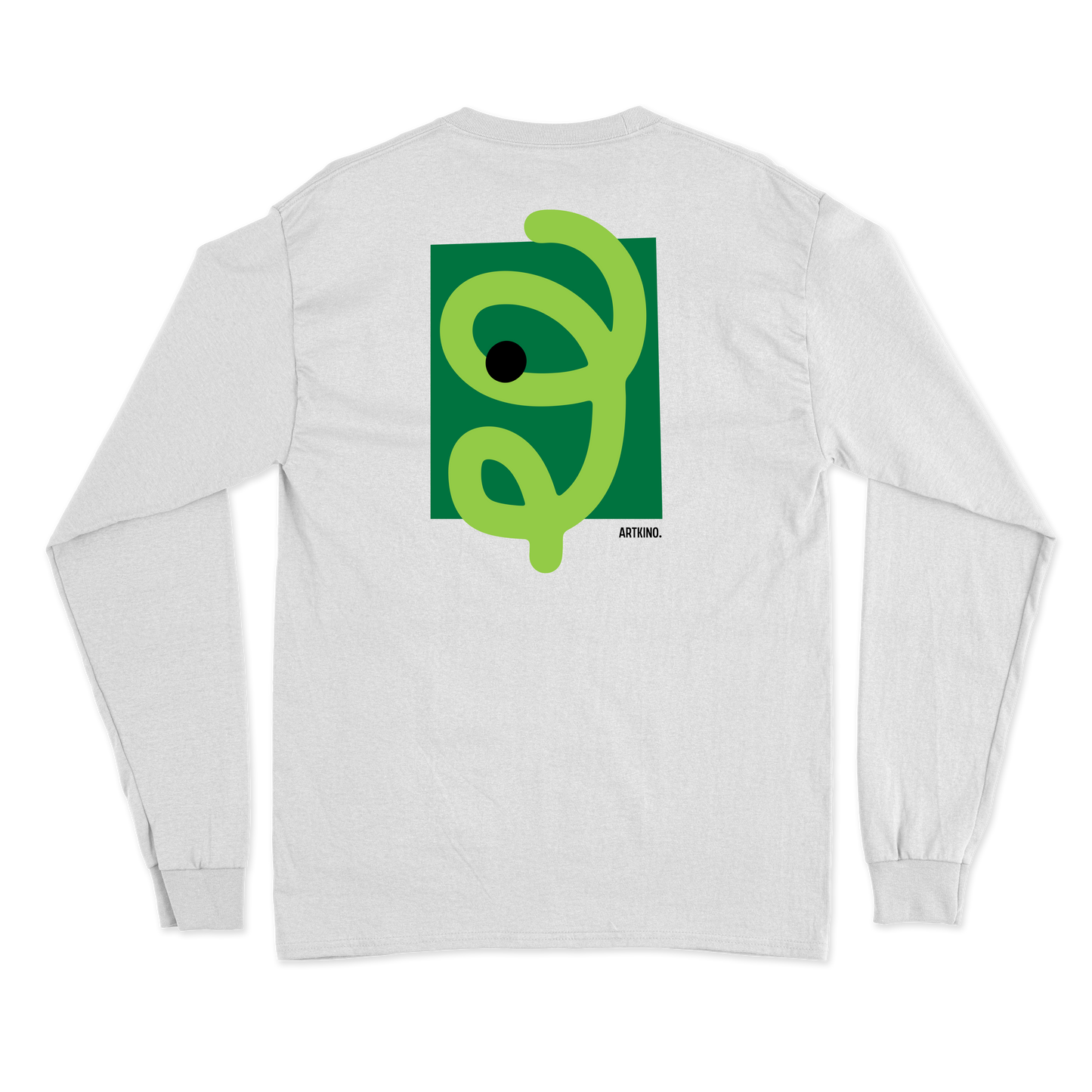 Long-Sleeved T-Shirt - Balón Series: BIG Green Graphic