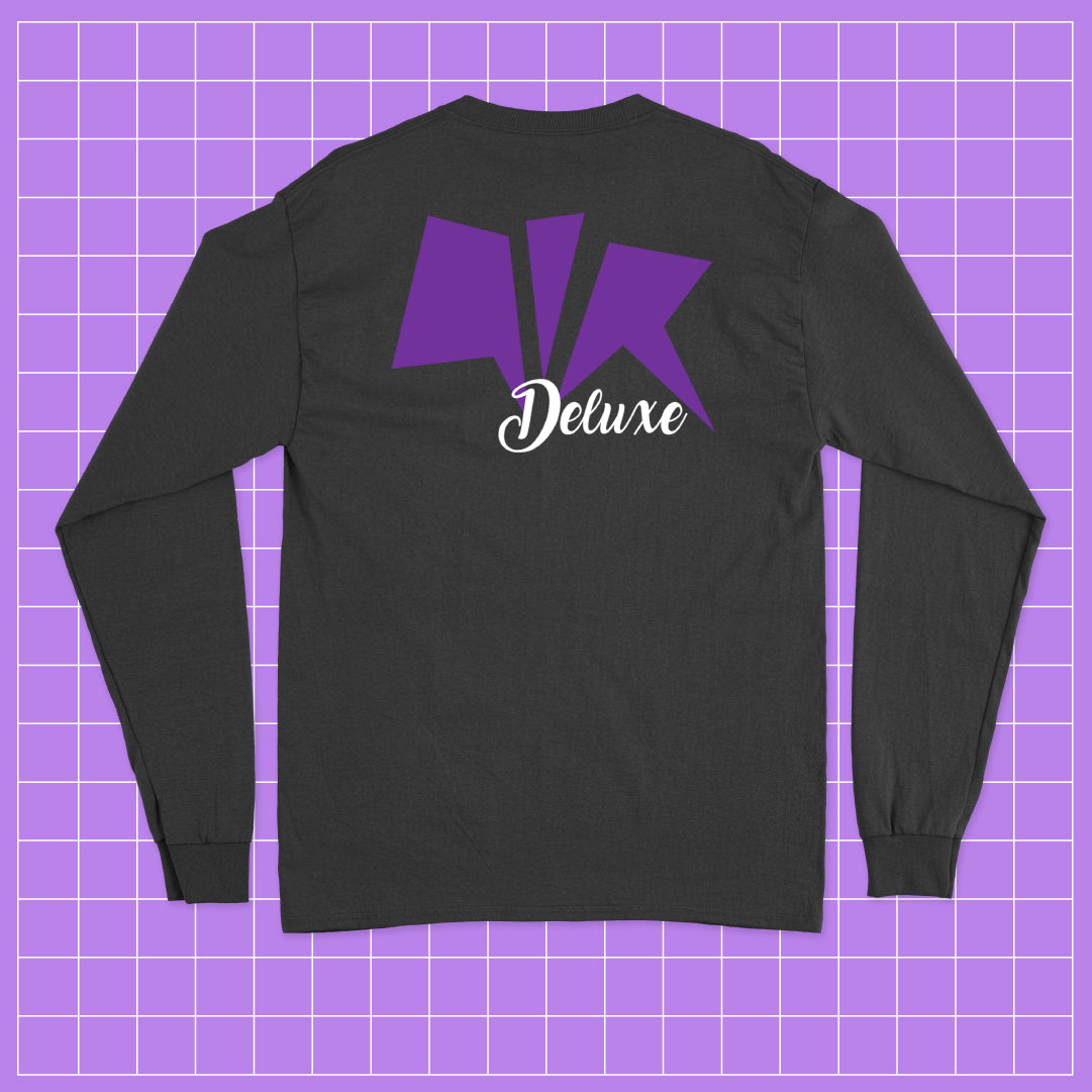 LONG SLEEVE T-Shirt - Air Deluxe Purple Graphic