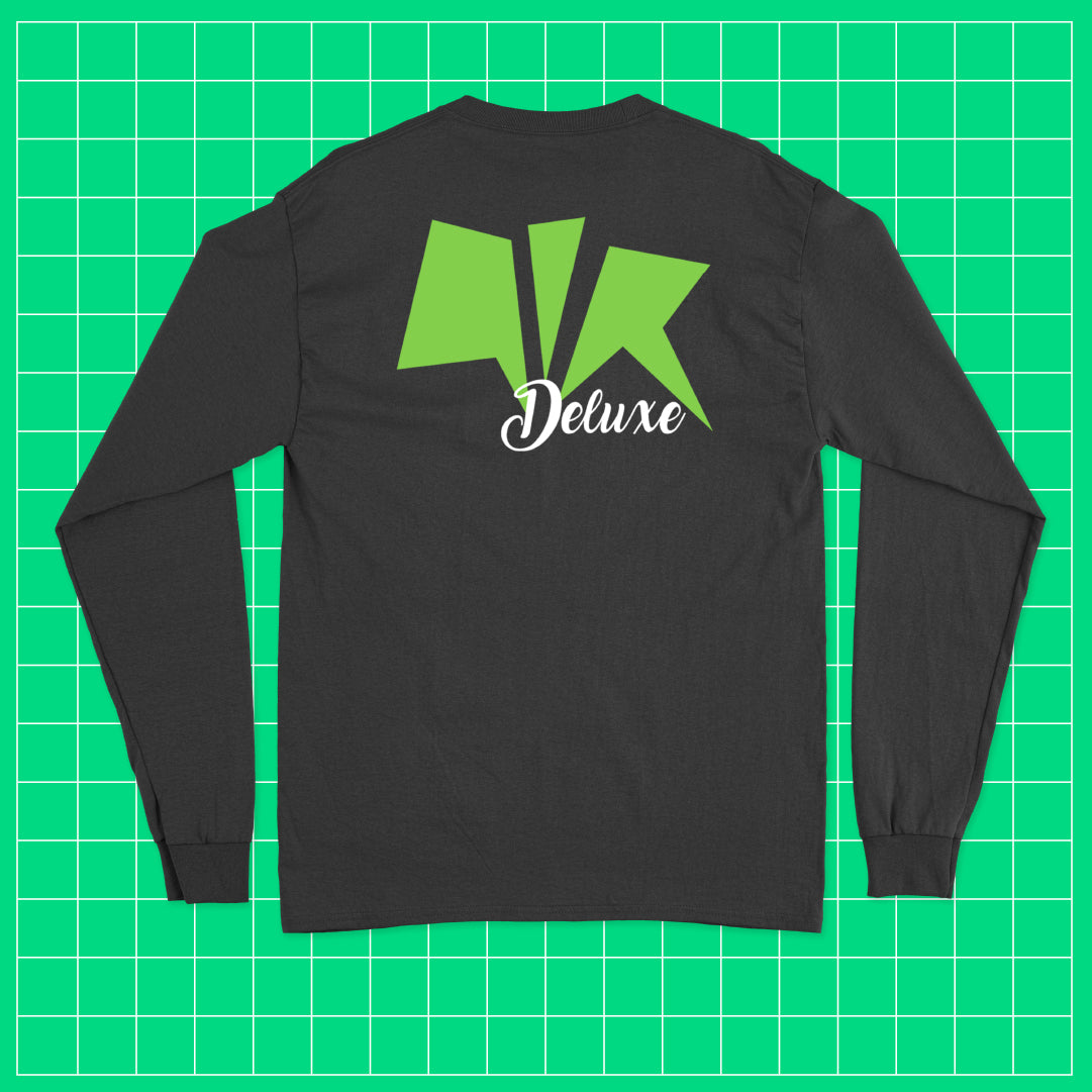 LONG SLEEVE T-Shirt - Air Deluxe Green Graphic