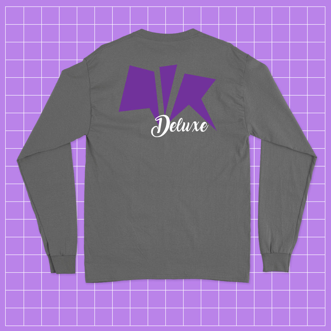 LONG SLEEVE T-Shirt - Air Deluxe Purple Graphic