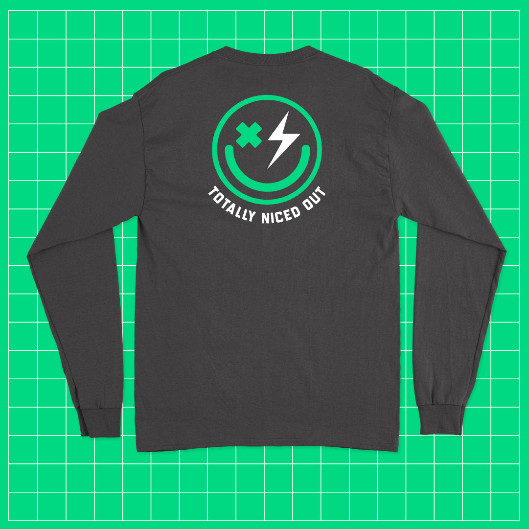 Long-Sleeved T-Shirt - House Series: Totally Niced Out (Green)