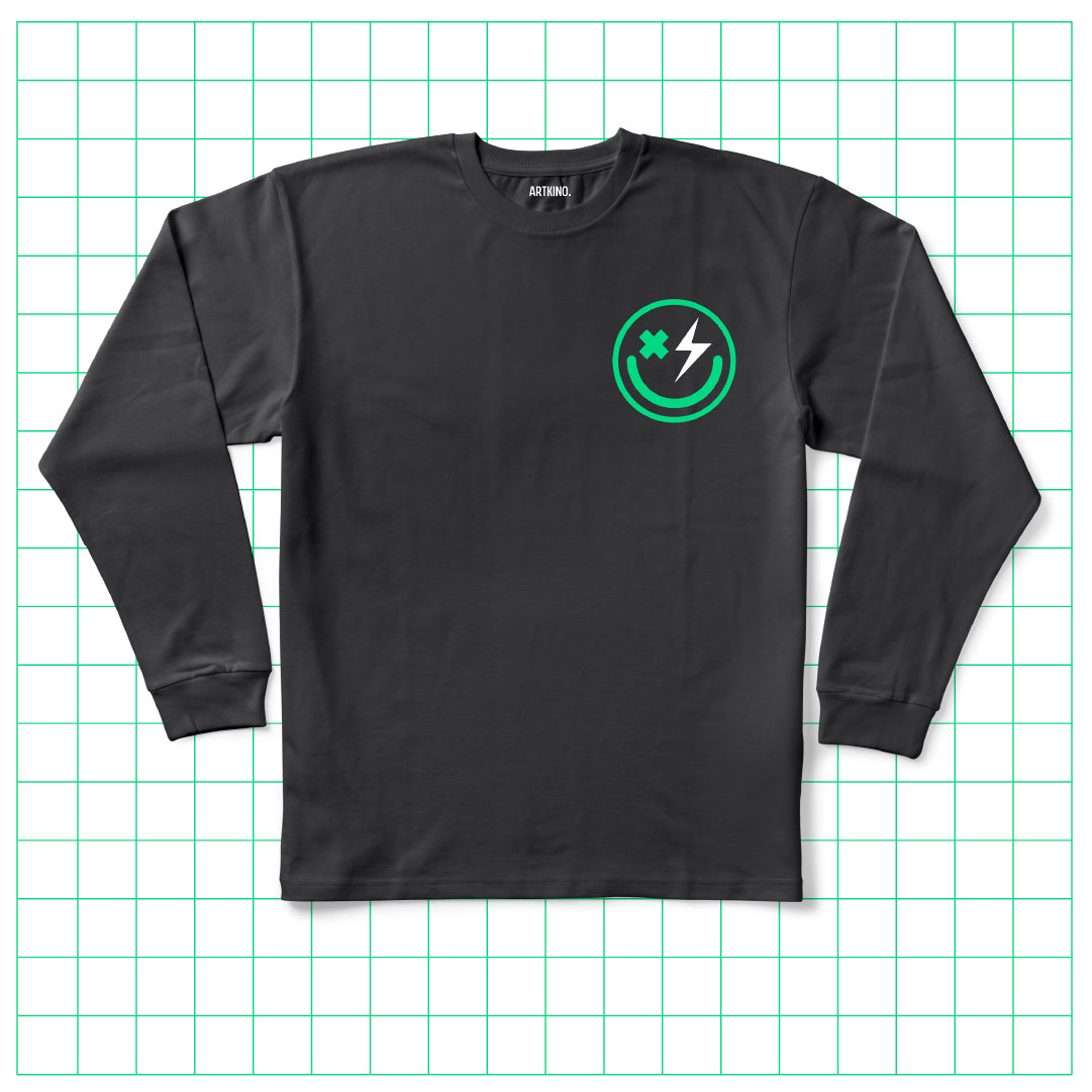 Long-Sleeved T-Shirt - House Series: Totally Niced Out (Green)