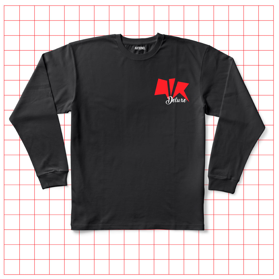 LONG SLEEVE T-Shirt - Air Deluxe Red Graphic