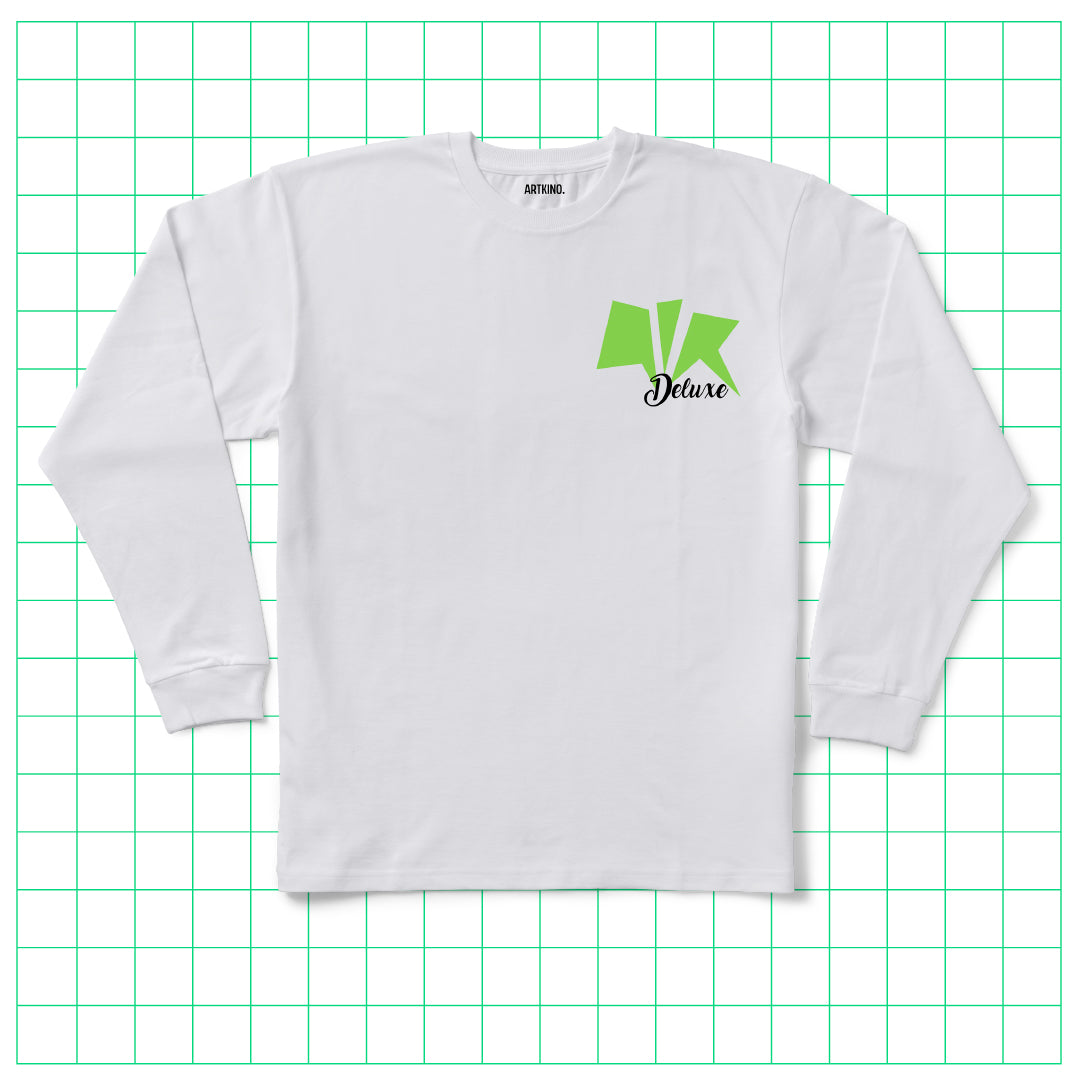 LONG SLEEVE T-Shirt - Air Deluxe Green Graphic