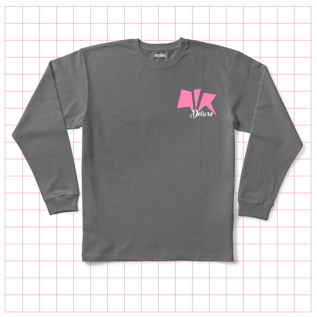 LONG SLEEVE T-Shirt - Air Deluxe Pink Graphic