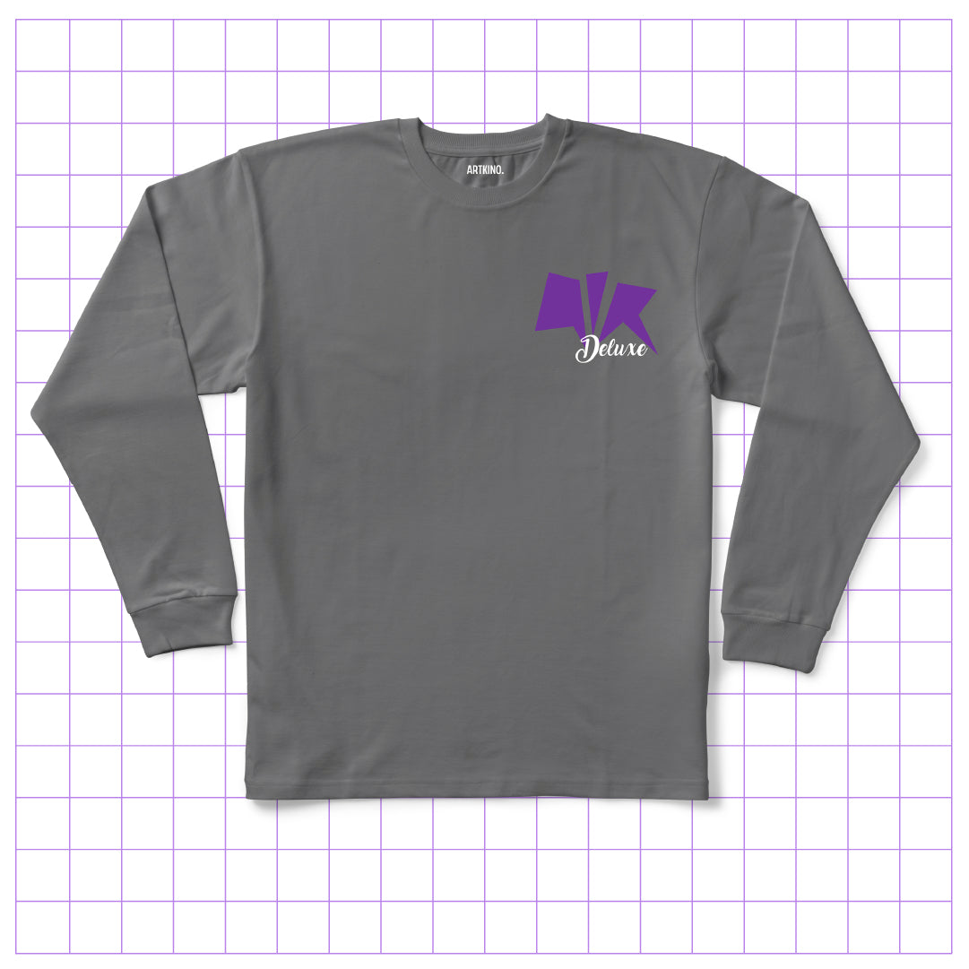 LONG SLEEVE T-Shirt - Air Deluxe Purple Graphic