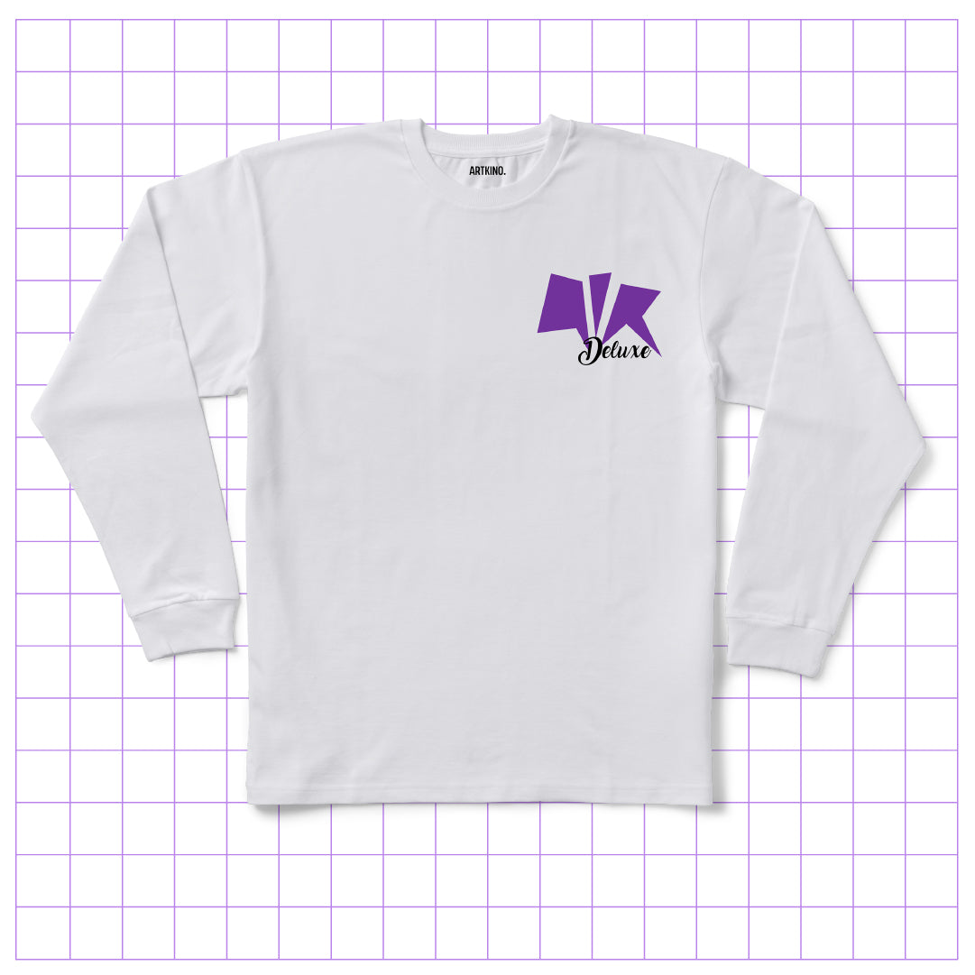 LONG SLEEVE T-Shirt - Air Deluxe Purple Graphic