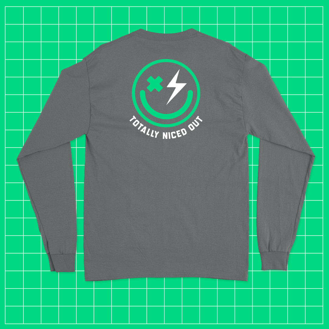 Long-Sleeved T-Shirt - House Series: Totally Niced Out (Green)