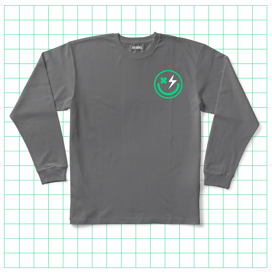 Long-Sleeved T-Shirt - House Series: Totally Niced Out (Green)