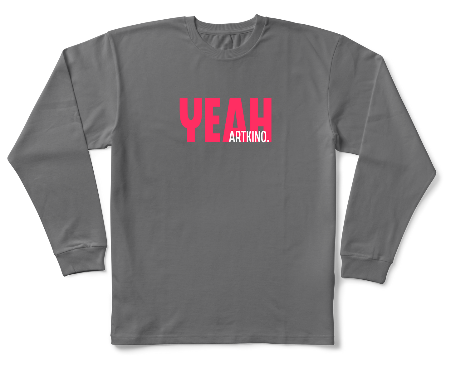 Long-Sleeved T-Shirt - Statement Series: YEAH AK