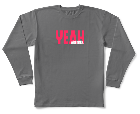 Long-Sleeved T-Shirt - Statement Series: YEAH AK