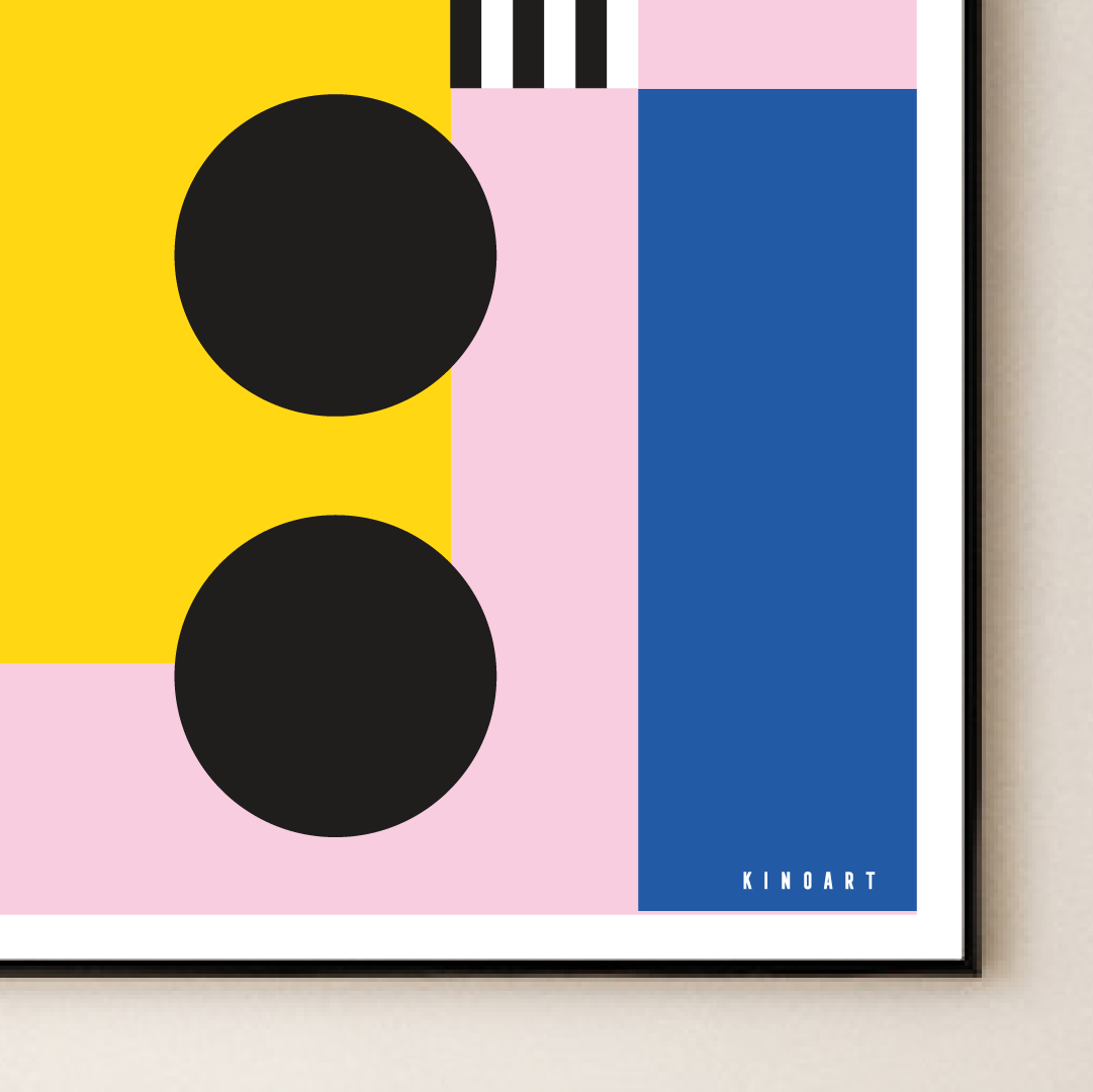 Giclée Printed Graphic Art - Blok Series: Two