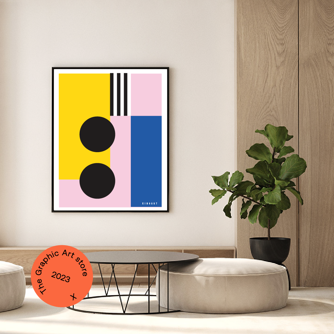 Giclée Printed Graphic Art - Blok Series: Two