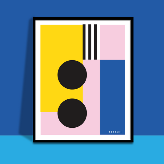 Giclée Printed Graphic Art - Blok Series: Two