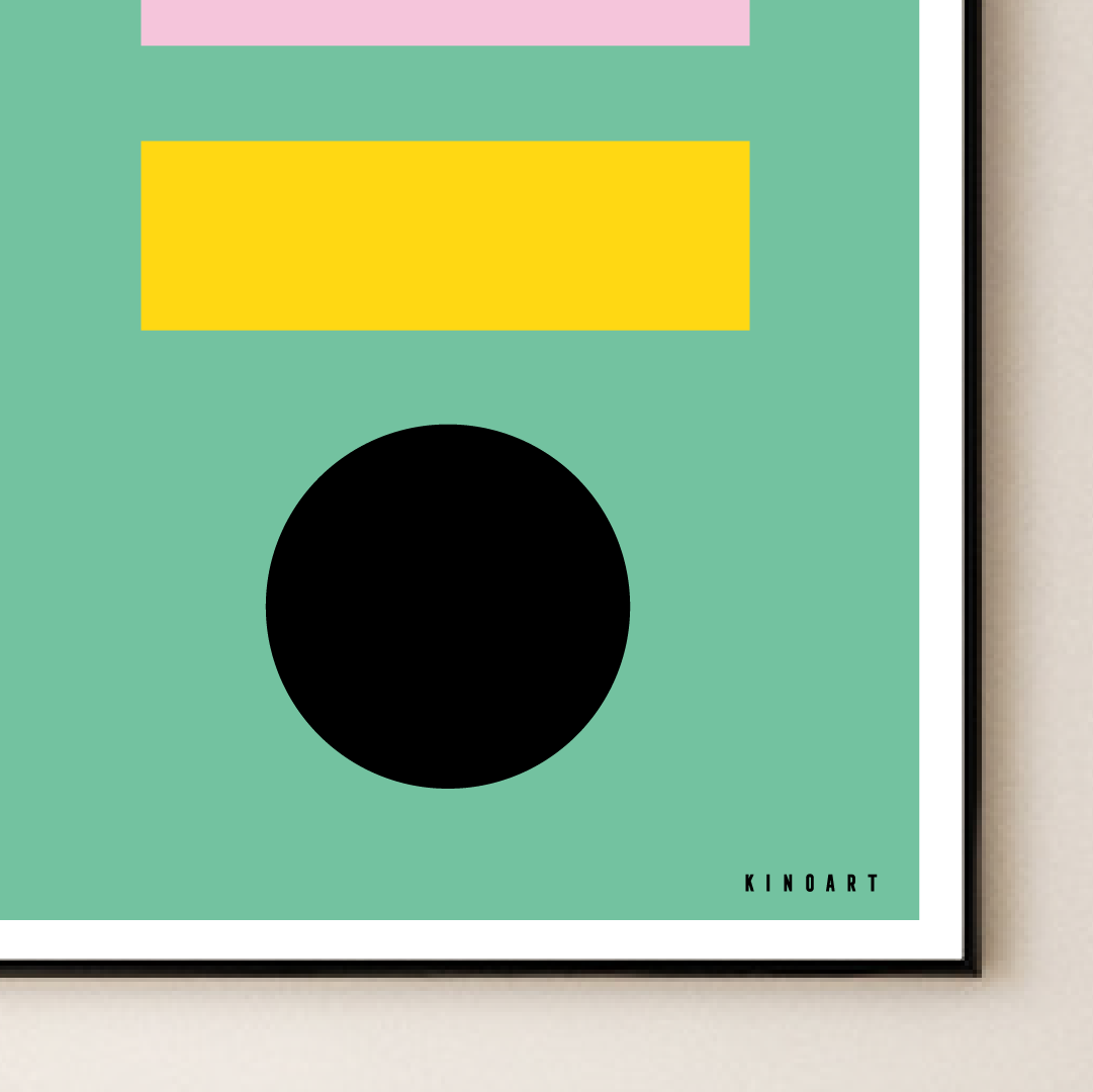 Giclée Printed Graphic Art - BLOK Series: Six