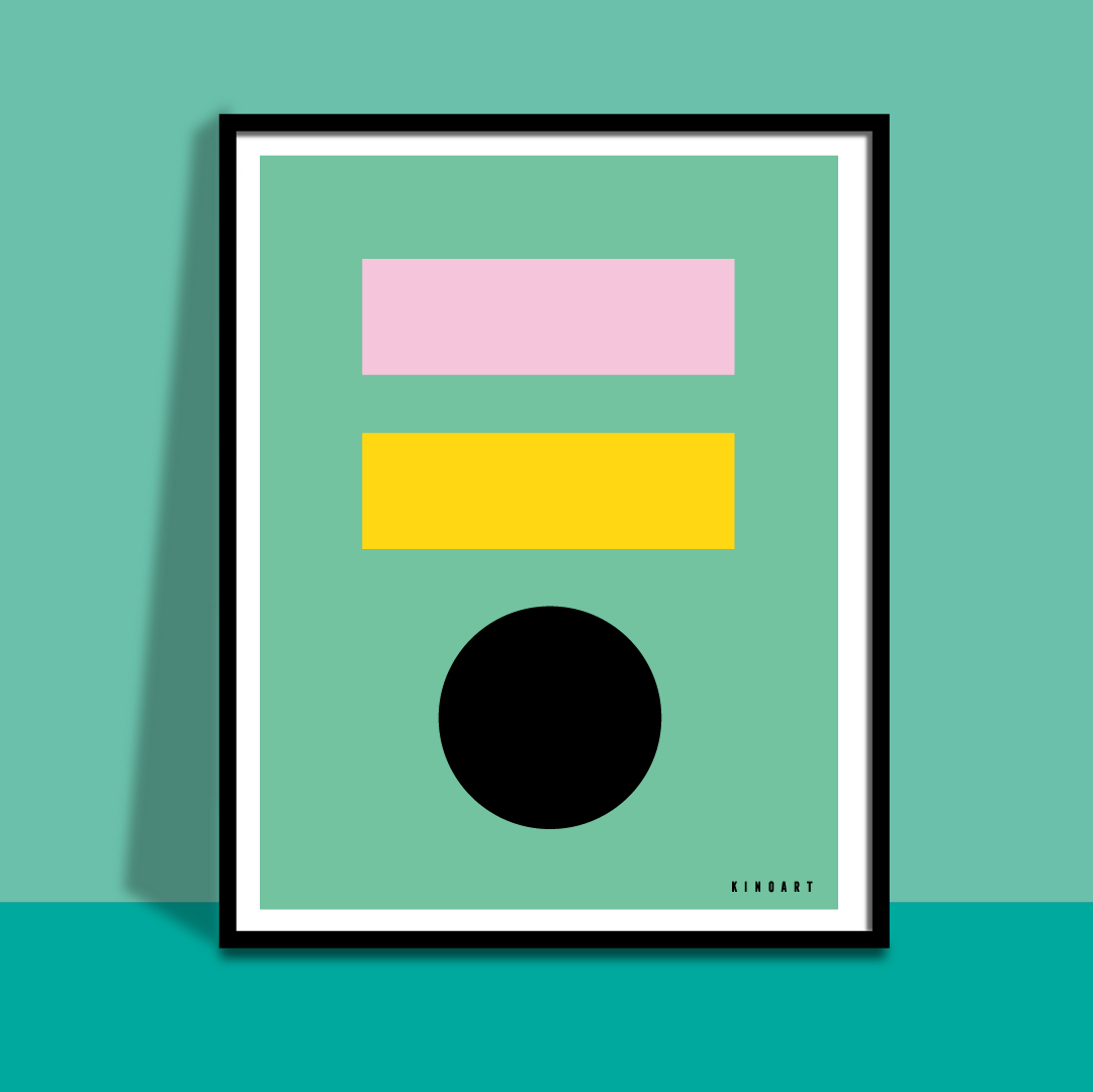 Giclée Printed Graphic Art - BLOK Series: Six