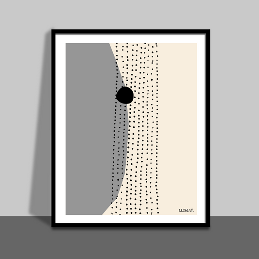 Giclée Printed Graphic Art - Dots Series: Cloud