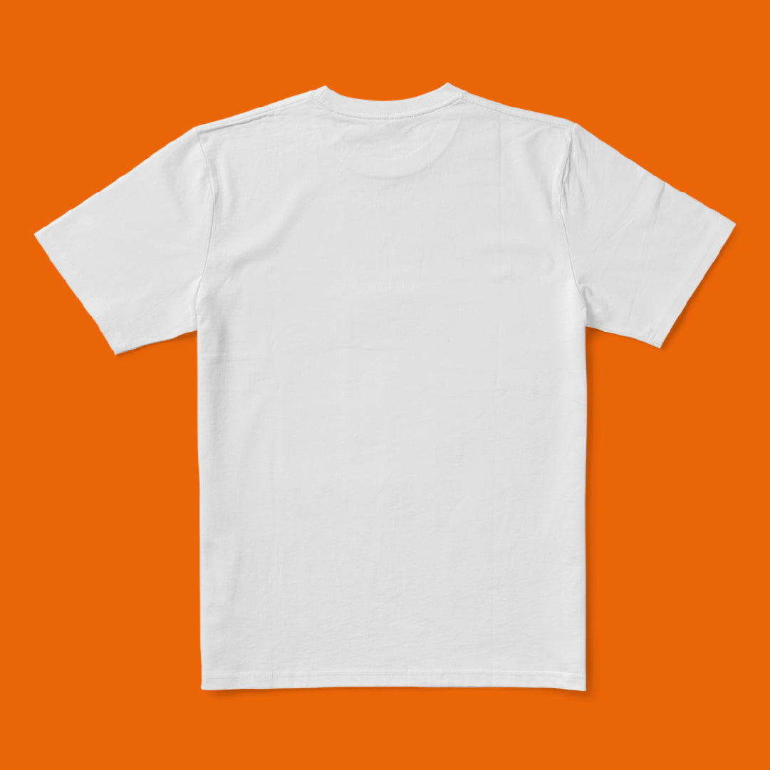 Graphic Art Print T-Shirts - Balón Series: Orange