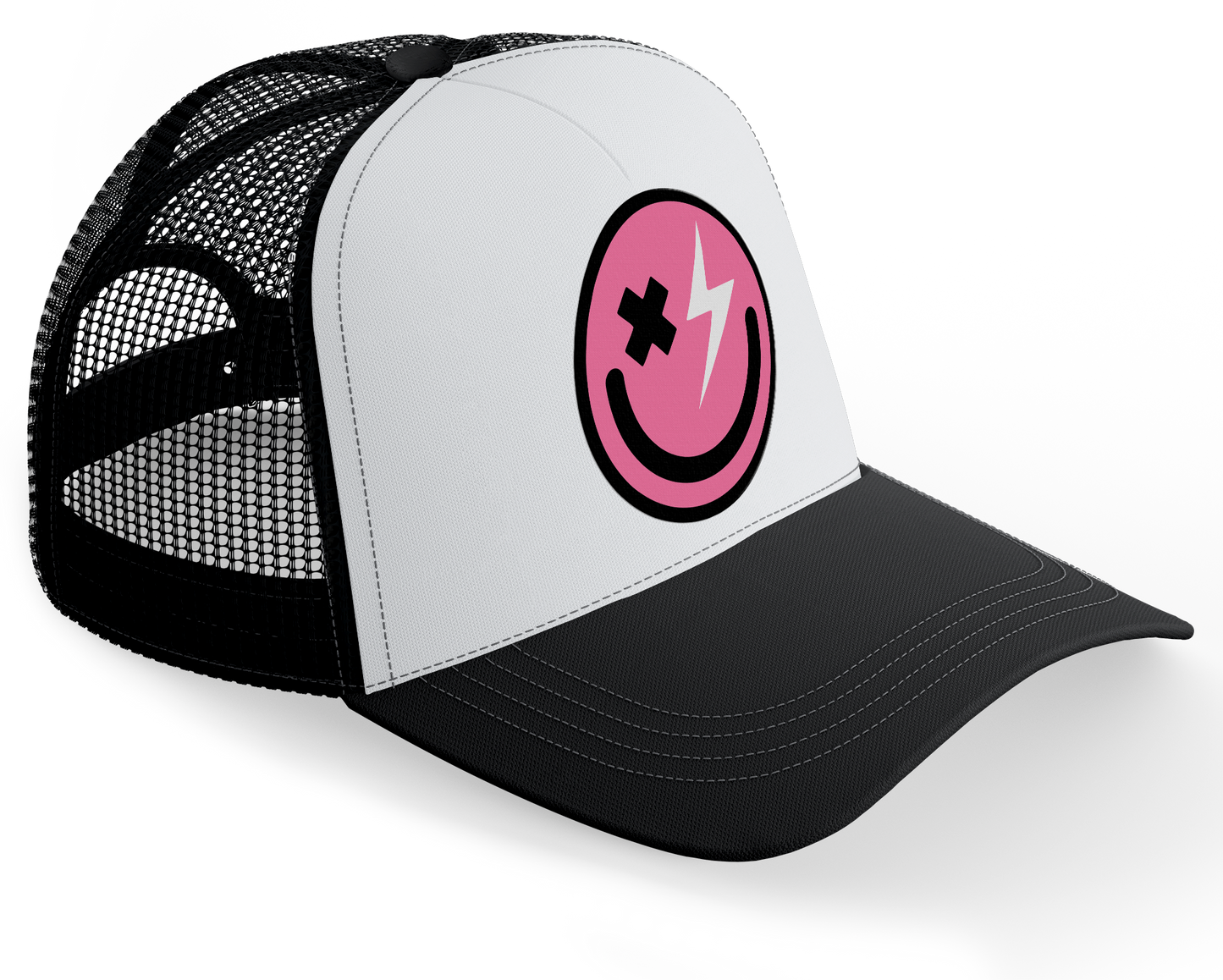 Trucker Cap - HOUSE Pink Smiley