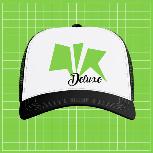 Trucker Cap - Air Deluxe: Green Graphic