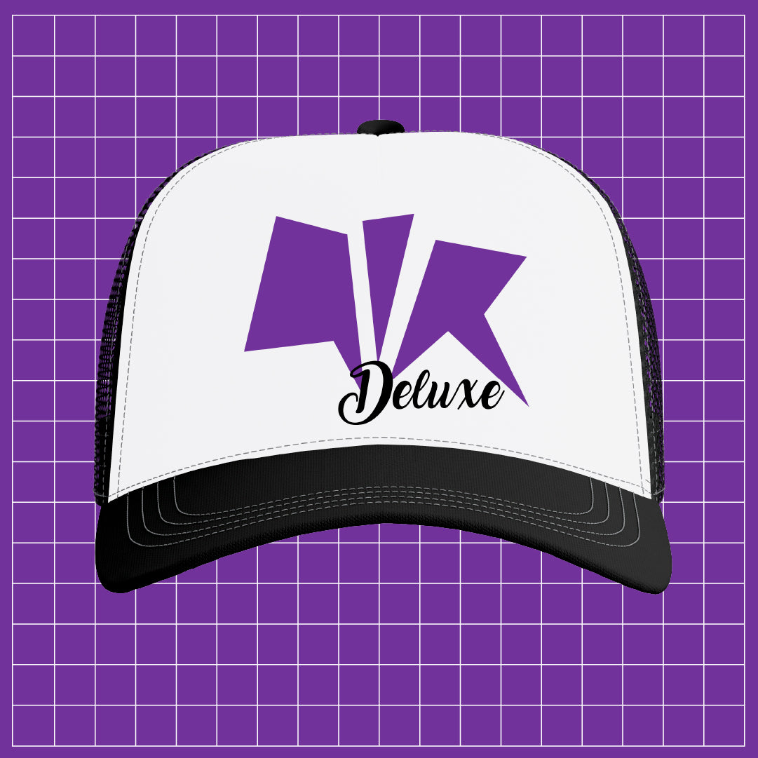 Trucker Cap - Air Deluxe: Purple Graphic