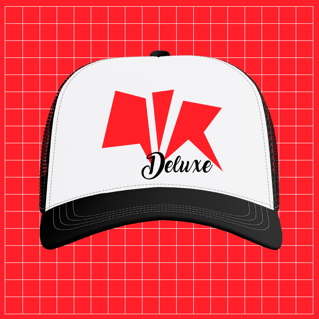 Trucker Cap - Air Deluxe: Red Graphic