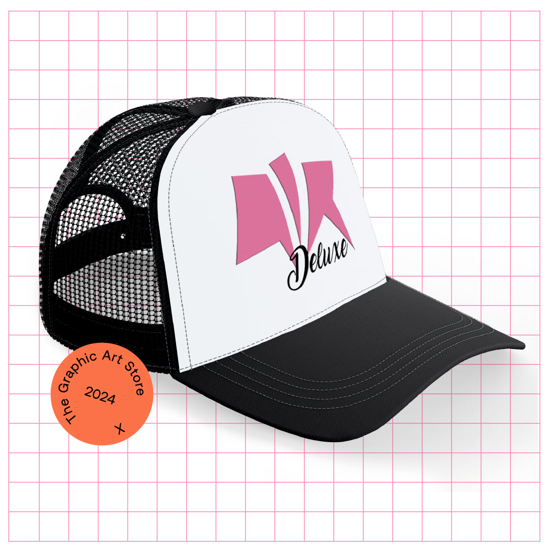 Trucker Cap - Air Deluxe: Pink Graphic